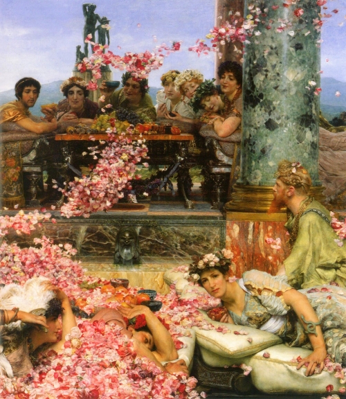 The Roses of Heliogabalus, As Rosas de Heliogabalus (1888) Lawrence Alma-Tadema